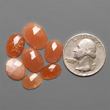 Rose Cut Peach Moonstone Lot