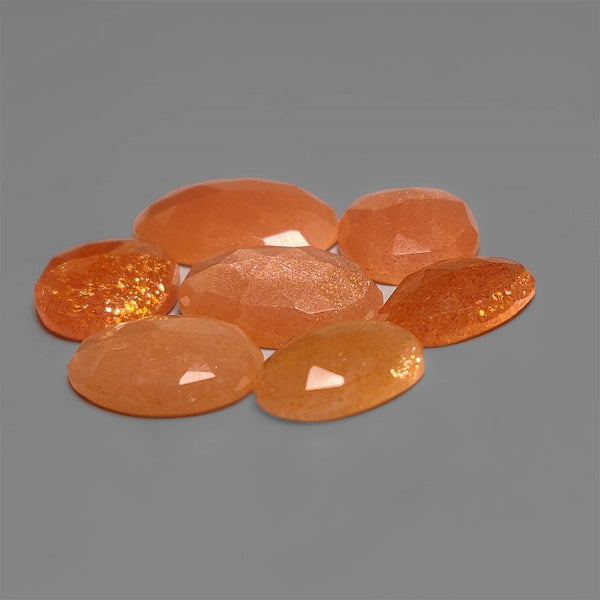 Rose Cut Peach Moonstone Lot