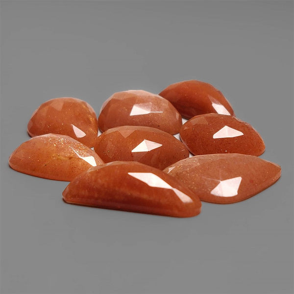 Rose Cut Peach Moonstone Lot
