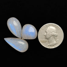 Rare Russian Belomorite Moonstone With Sunstone Inclusion Cabochons ot