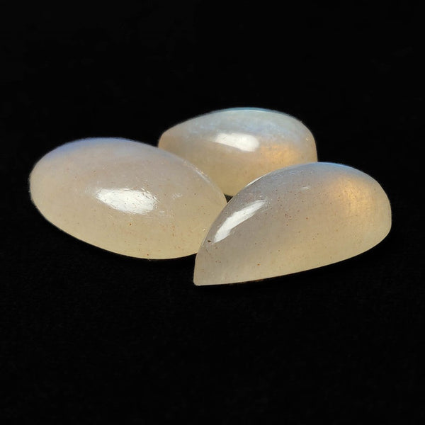 Rare Russian Belomorite Moonstone With Sunstone Inclusion Cabochons ot