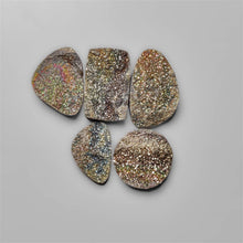 Rainbow Spetro Pyrite Druzy Lot