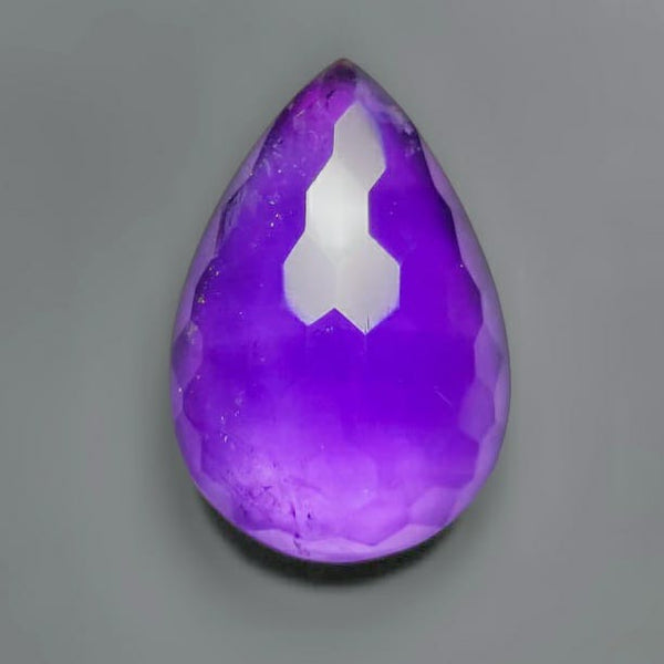 honeycomb cut amethyst | honeycomb cut gemstone