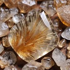 Buy the finest collection of Rutilated Quartz by Lapidary Artist.