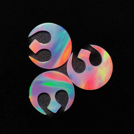 Handcarved Aurora Opal Gemstone