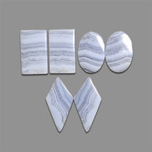 Blue Lace Agate Pairs Lot-4882 | Gemstone for sale