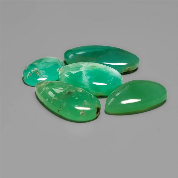 Gemmy Australian Chrysoprase Cabochons Lot