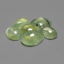 High Grade Gemmy Prehnite Cabochons Lot