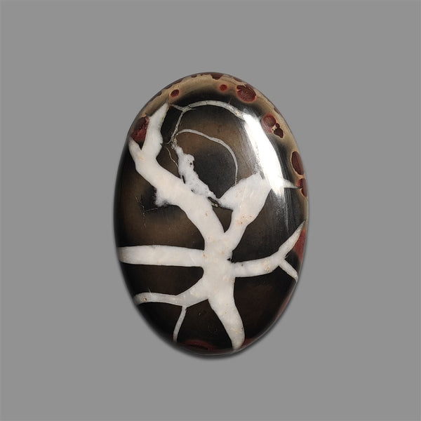Black Septarian Cabochon-4887 | Gemstone for sale