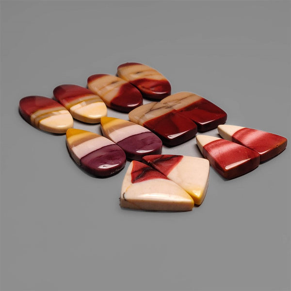 Bi-Color Mookaite Pairs Lot