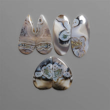 Gray Dendritic Agate Pairs Lot