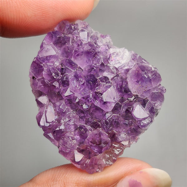 Amethyst Druzy crystallized-4893 | Gemstone for sale