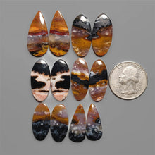 Polka Dot Agate Pairs Lot