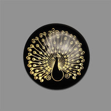 Gilded Peacock Inlay In Black Onyx Doublet-4896 | Gemstone for sale