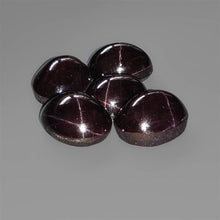 High Dome Star Garnet Cabochons Lot