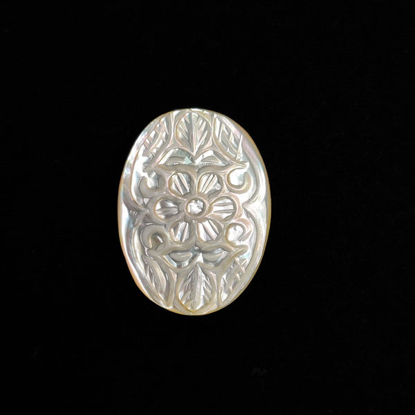 Mother Of Pearl Mughal Carving-4900 | Gemstone for sale