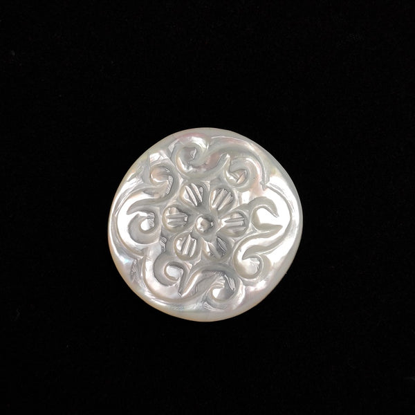 Mother Of Pearl Mughal Carving-4901 | Gemstone for sale
