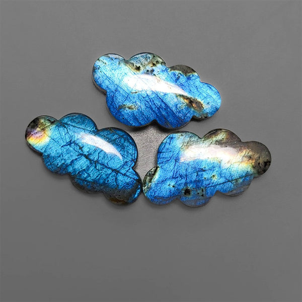 AAA Handcarved Labradorite Clouds Lot