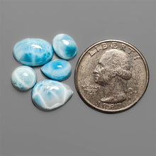 Selected Larimar Small Cabochons Lot