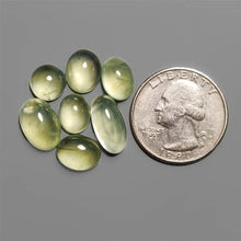 AAA Gemmy Prehnite Cabochons Lot