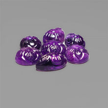 Handcarved Gemmy Amethyst Mughal Carvings Lot