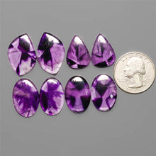 Selected Trapiche Amethyst Pair Lot