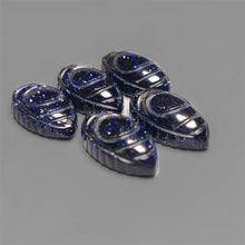 Handcarvd Blue Goldstones Evil Eye Lot
