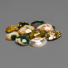 Rose cut Orbicular Ocean Jasper Lot