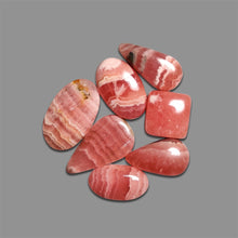 Gemmy Rhodochrosite Cabochons Lot-4921 | Gemstone for sale