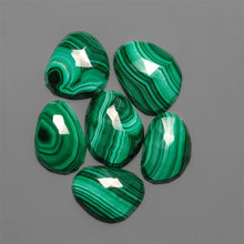 Rose Cut Malachites Lot