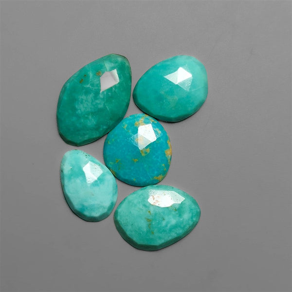 Rose Cut Arizona Turquoise Lot
