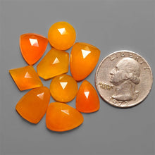 Rose Cut Carnelian Agate Lot