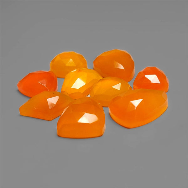 Rose Cut Carnelian Agate Lot