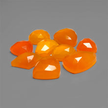 Rose Cut Carnelian Agate Lot