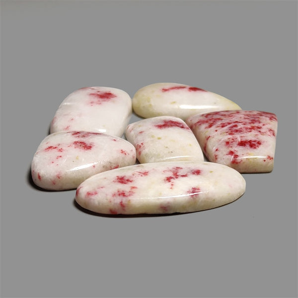 Cinnabar Cabochons Lot