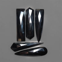 Long Rose Cut Hematites Lot