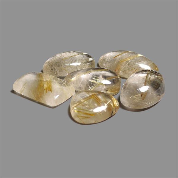 Golden Rutilated Quartz Lot