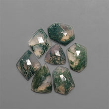Rose Cut Moss Agates Lot