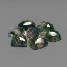 Rose Cut Moss Agates Lot