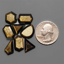 Step Cut Goldensheen Obsidian