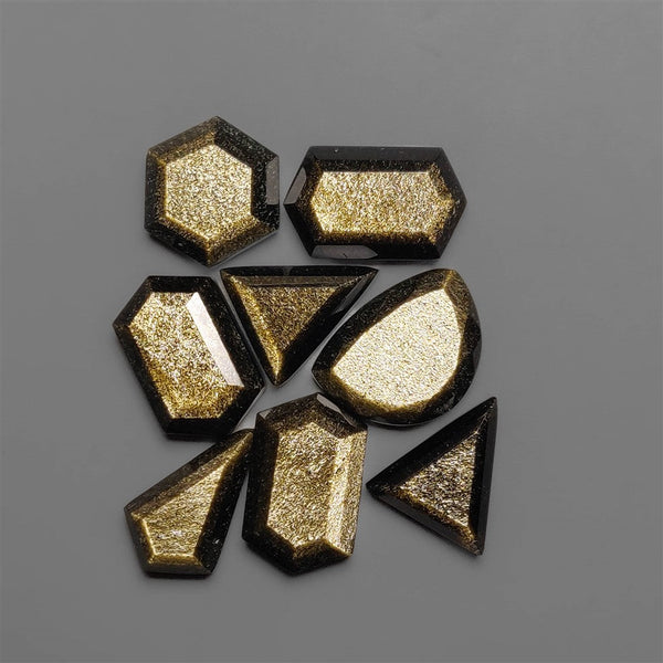 Step Cut Goldensheen Obsidian
