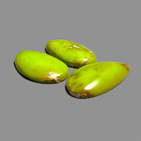 Gaspeite Sea Sediment Cabochons Lot