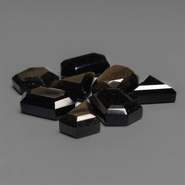 Step Cut Goldensheen Obsidian