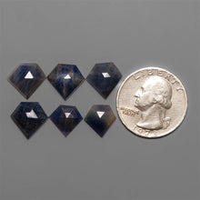 Step Cut Blue Sapphires Lot