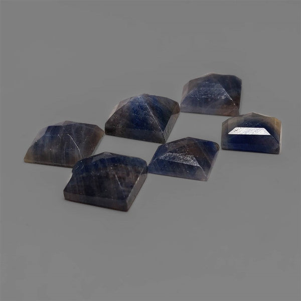 Step Cut Blue Sapphires Lot