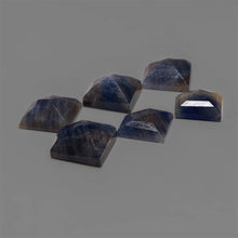 Step Cut Blue Sapphires Lot