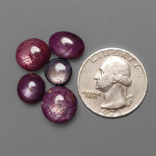 Black Cherry Star Rubies Lot
