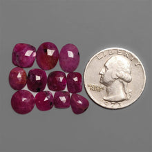 High Grade Rose Cut Kenyan Rubies Lot