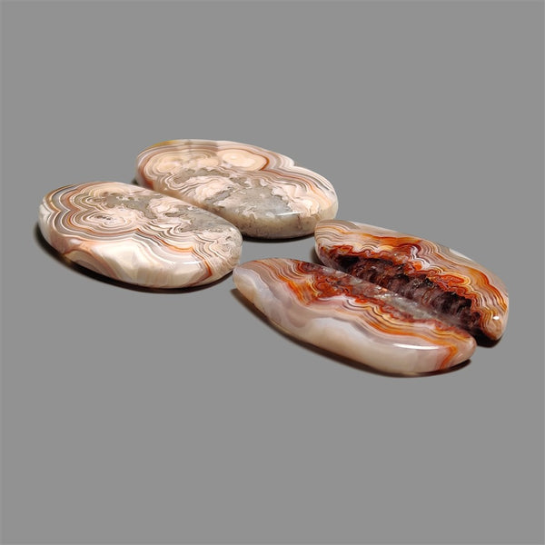 Crazy Lace Agate Pairs Lot