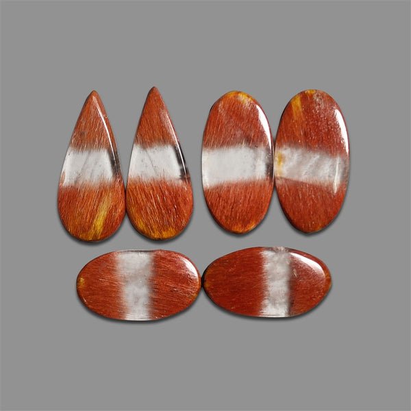 Rabbit Hair Rutilated Quartz Pairs Lot-4943 | Gemstone for sale